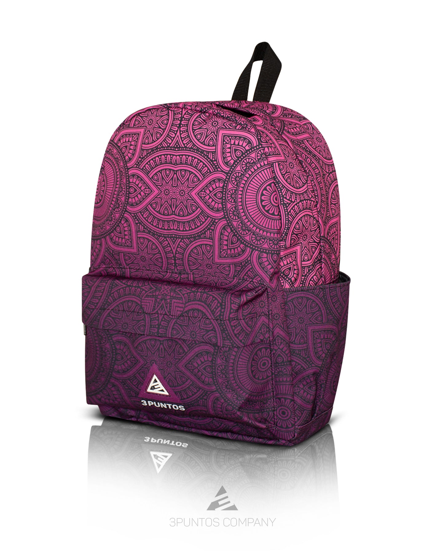 Morral Clásico Mándalas Rosa