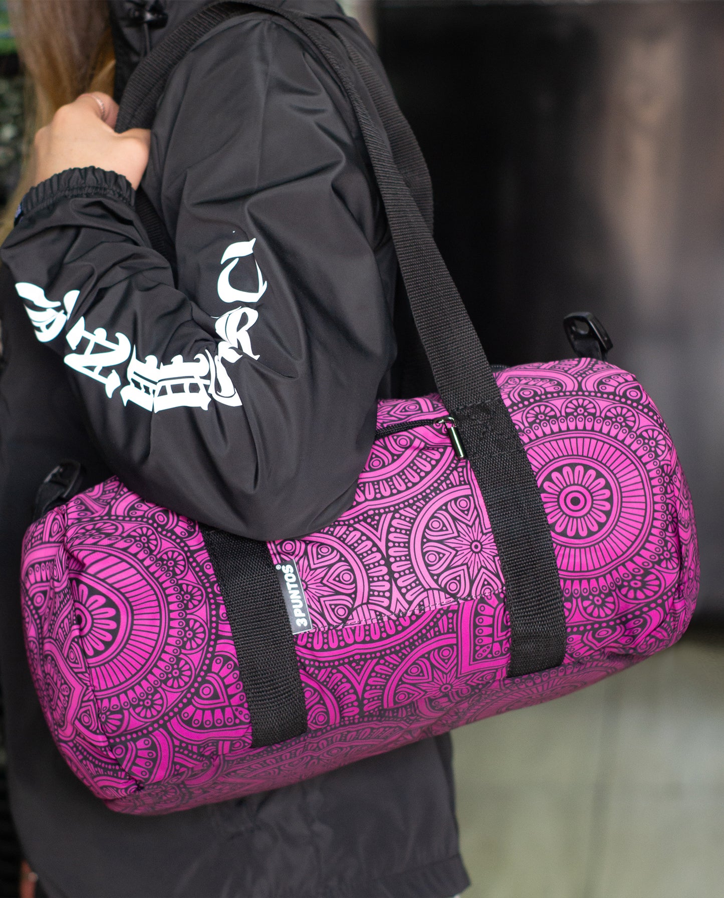 Bolso Deportivo Mándalas Rosa