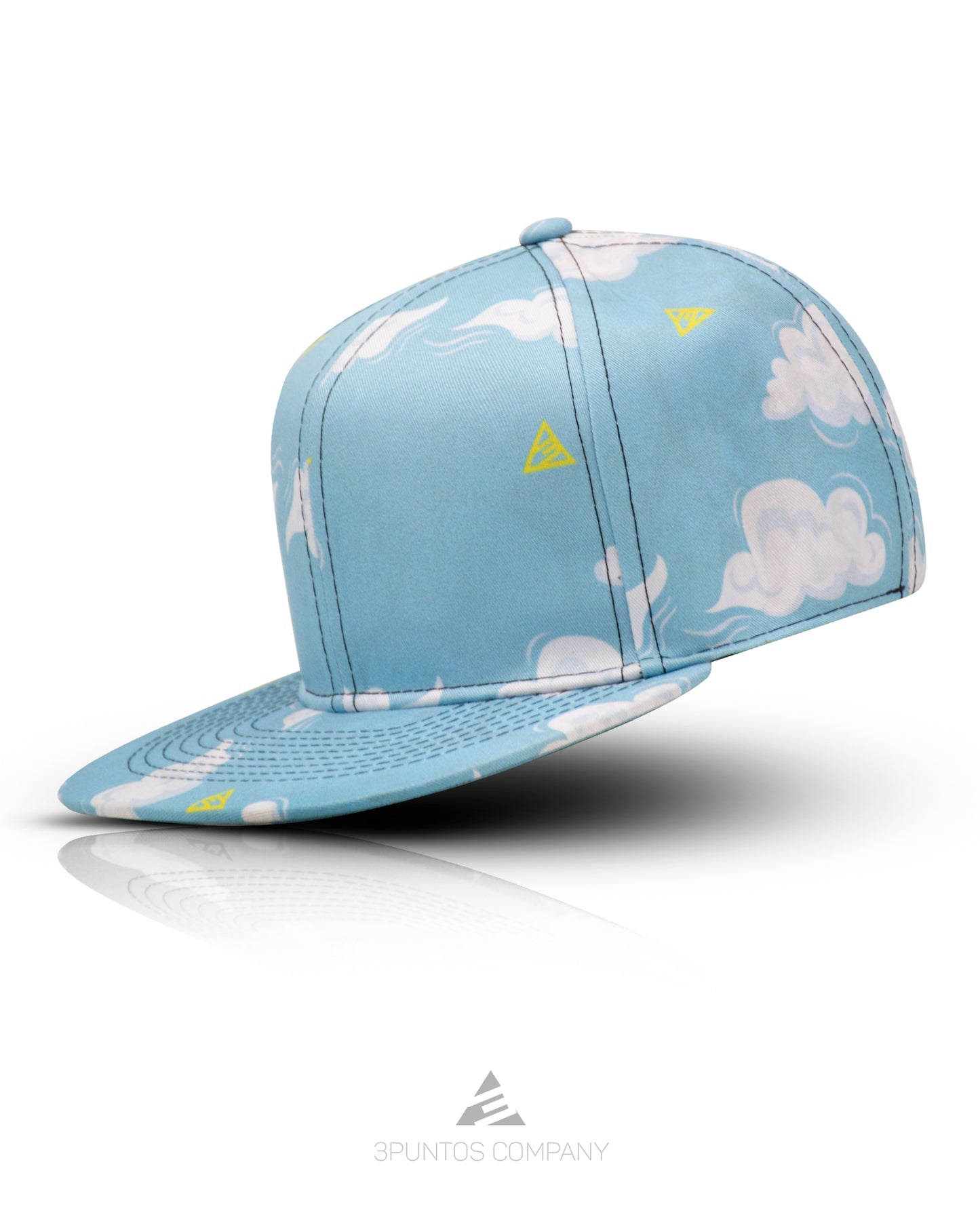 Gorra Plana - Nubes