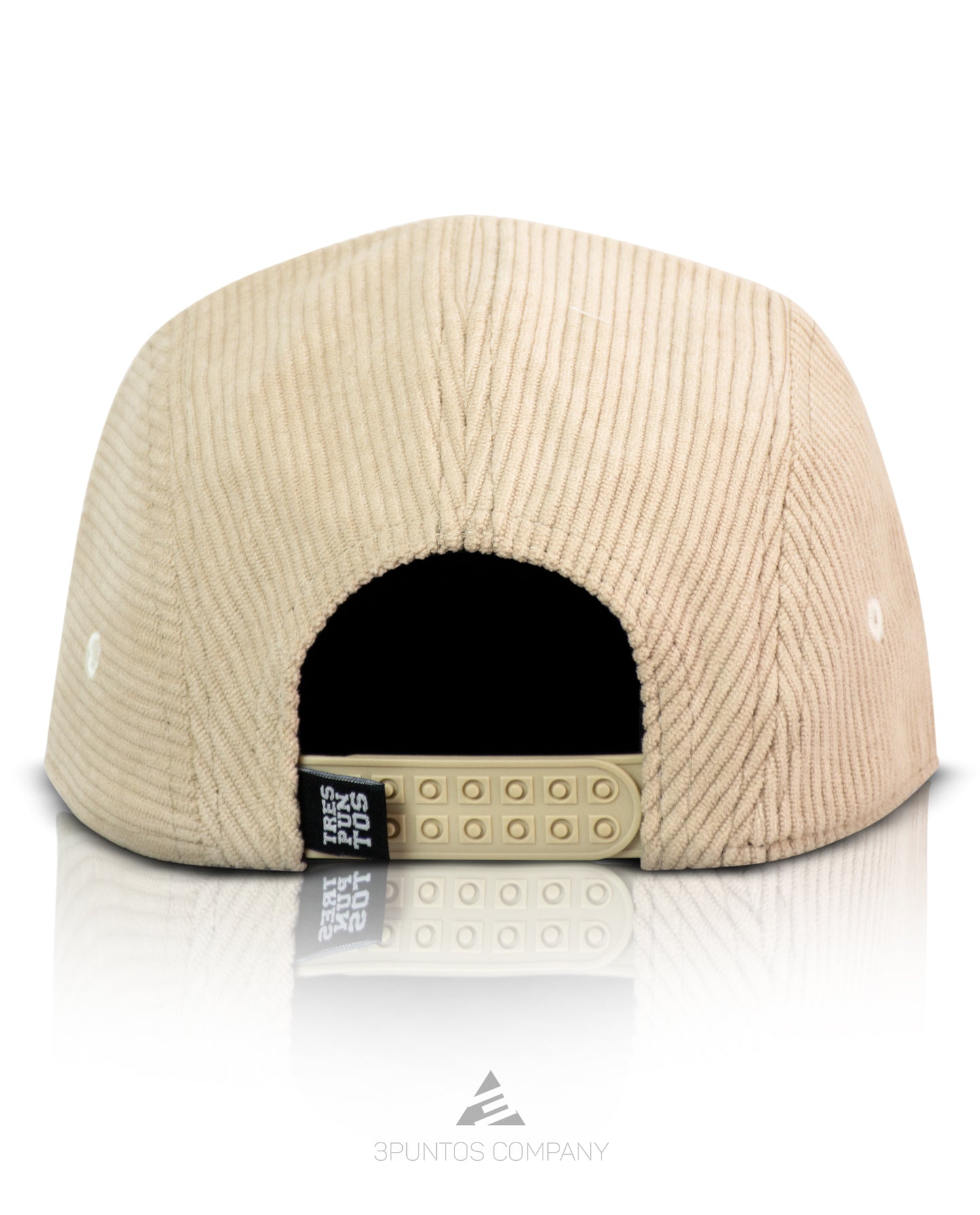 Gorra 5 Paneles Beige Pana