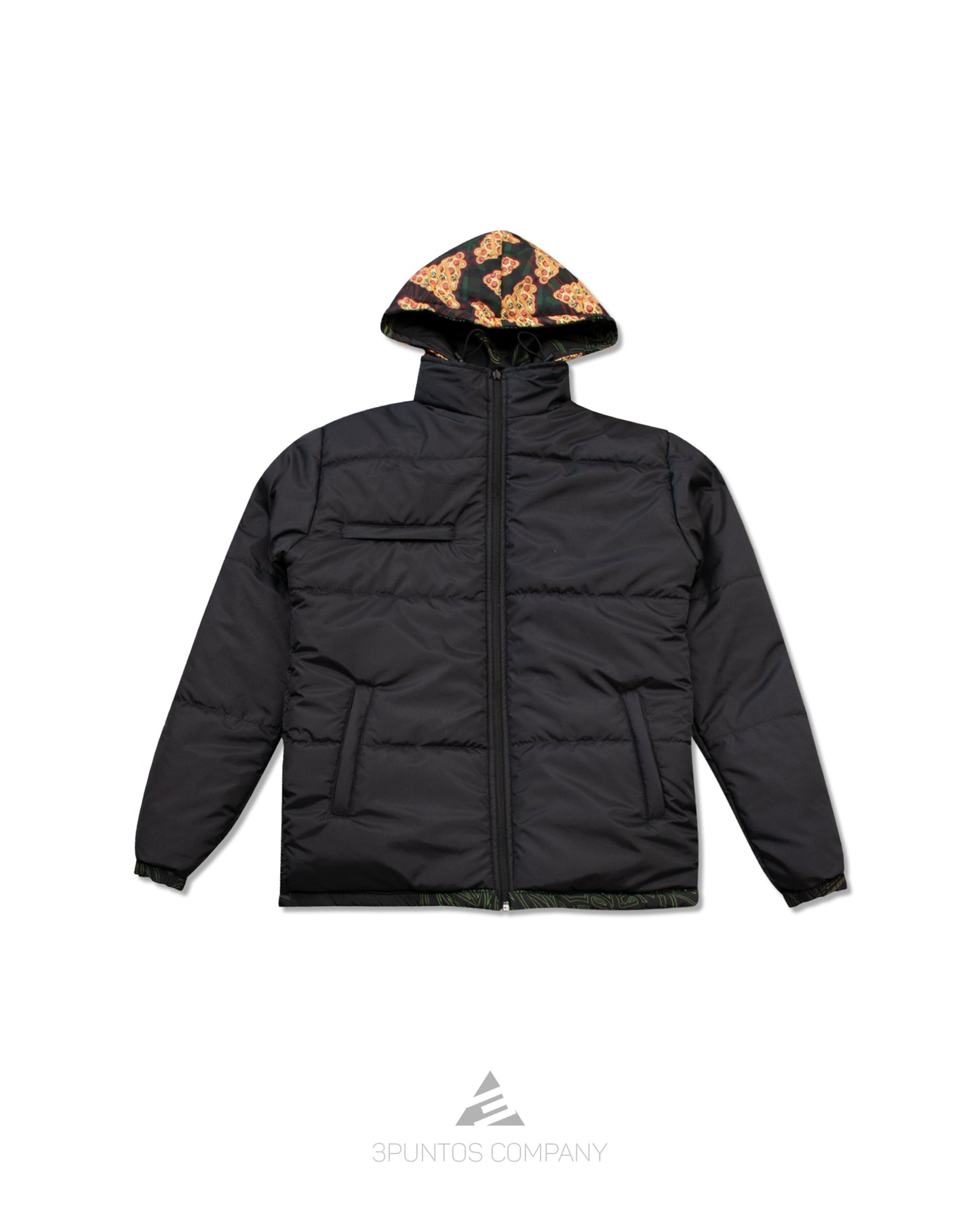 Chaqueta Doble Faz Puff - Tortugas ninja