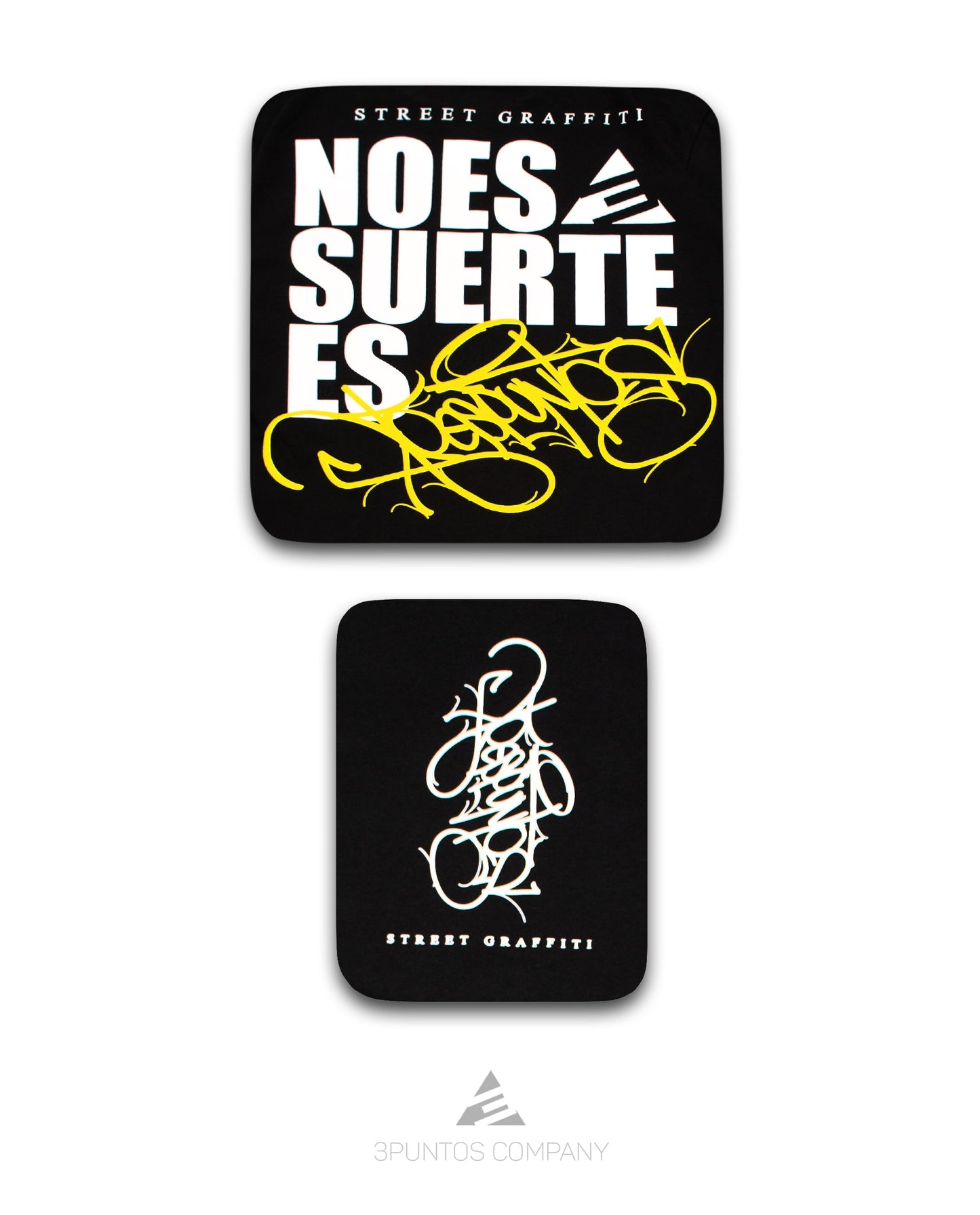 Camiseta Algodón - No es suerte, es 3Puntos. - 3PUNTOS