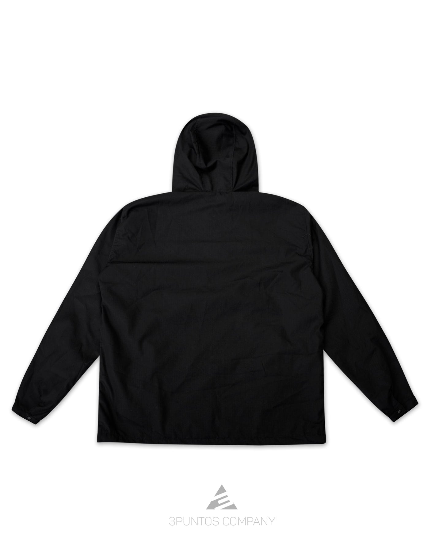 Chaqueta Canguro - Ripstop Negra - 3PUNTOS
