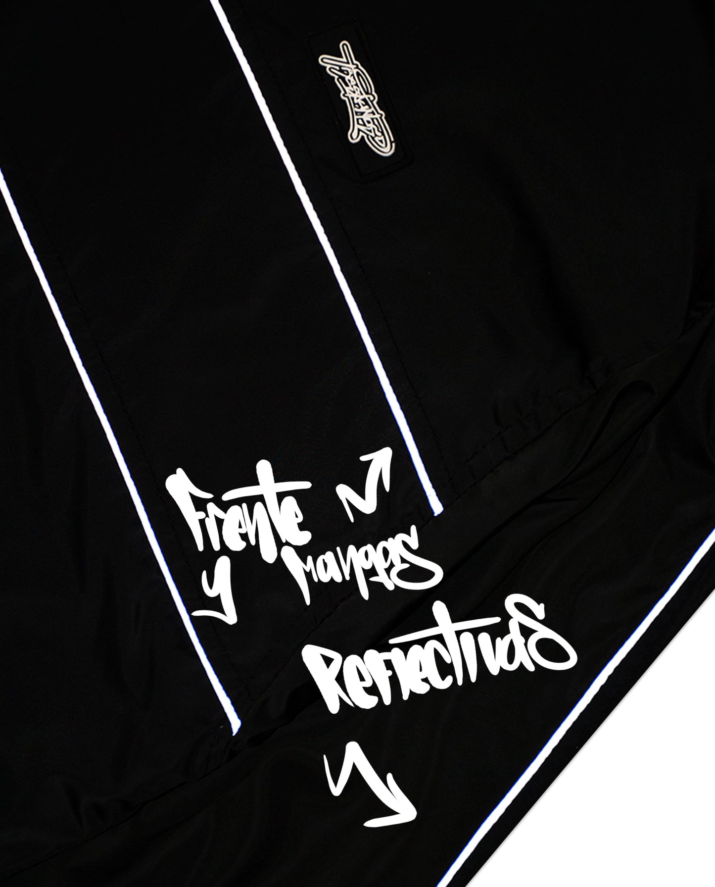 Chaqueta Reflectiva - Vivo Negra - 3PUNTOS