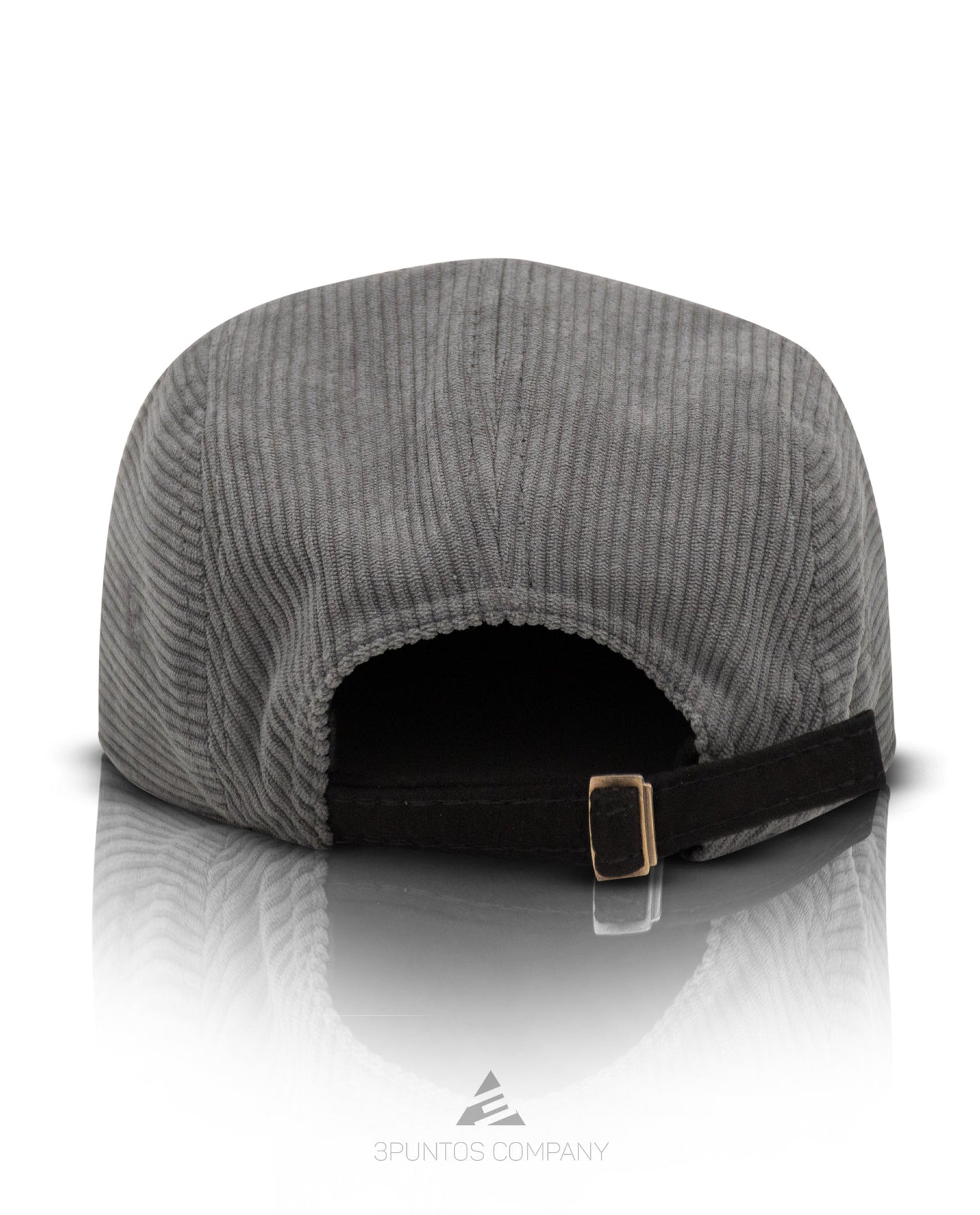 Gorra 5 Paneles Gris Pana - 3PUNTOS