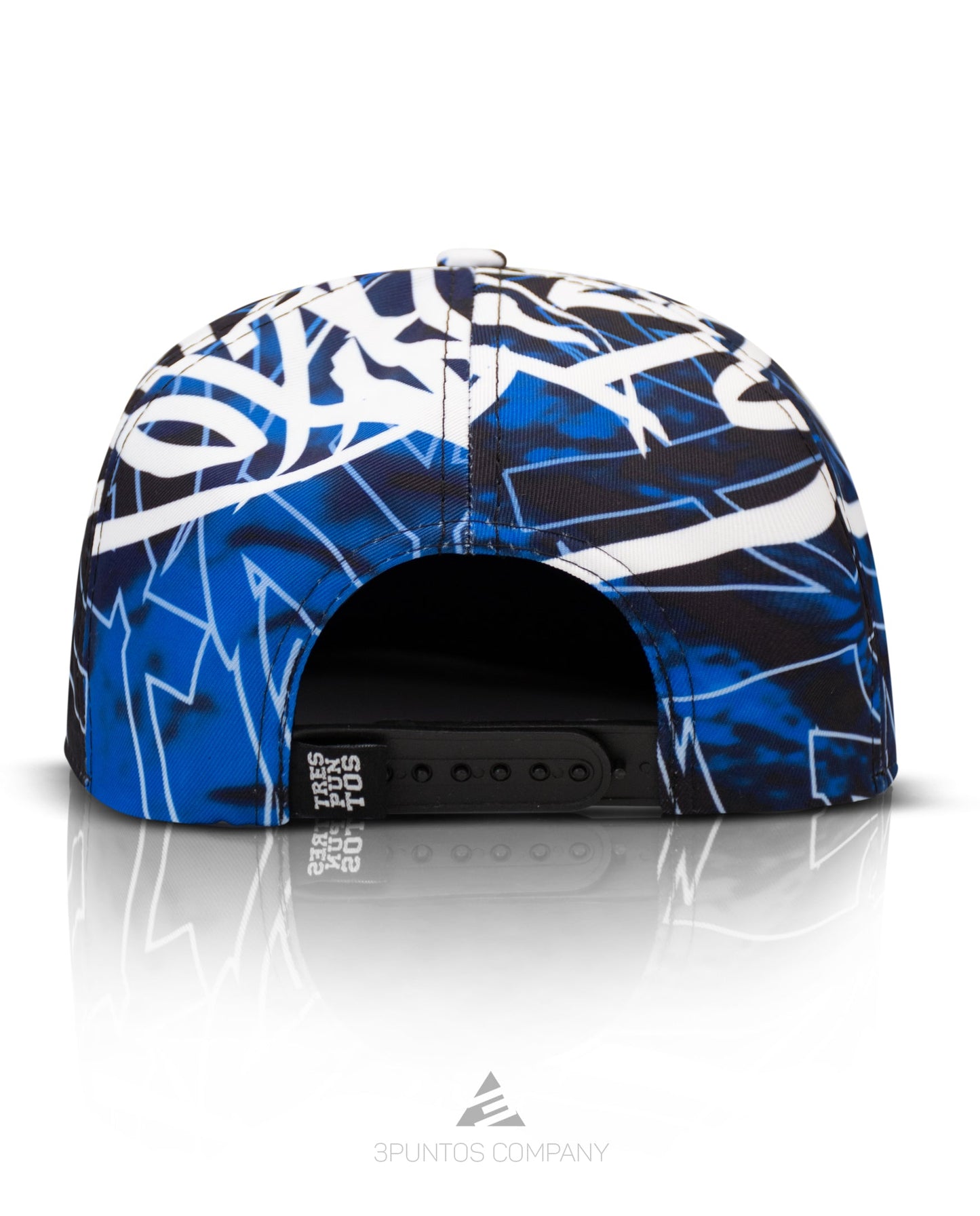 Gorra Plana - Graffiti Azul - 3PUNTOS