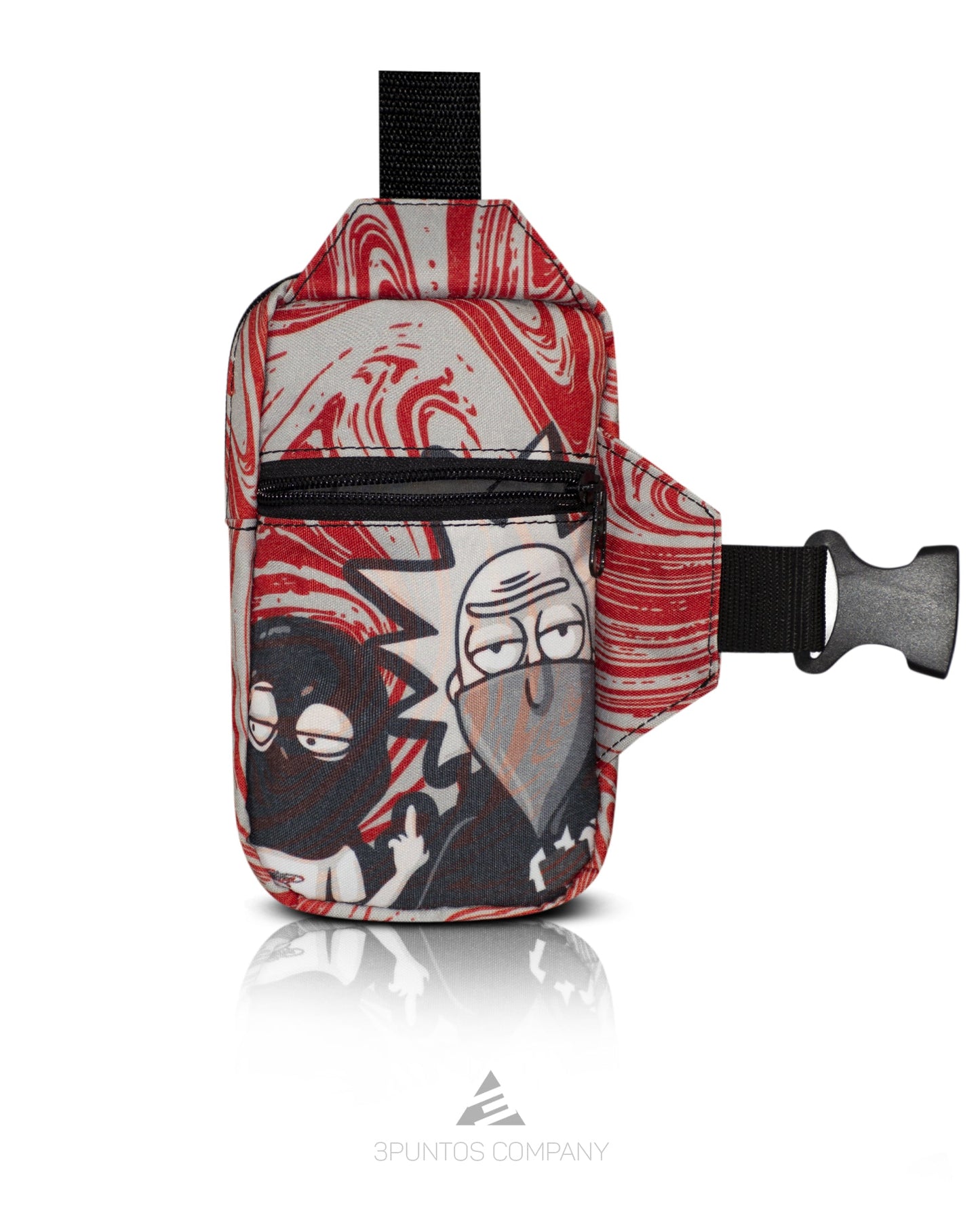 Koala Graffiti Rick y Morty rojo - 3PUNTOS