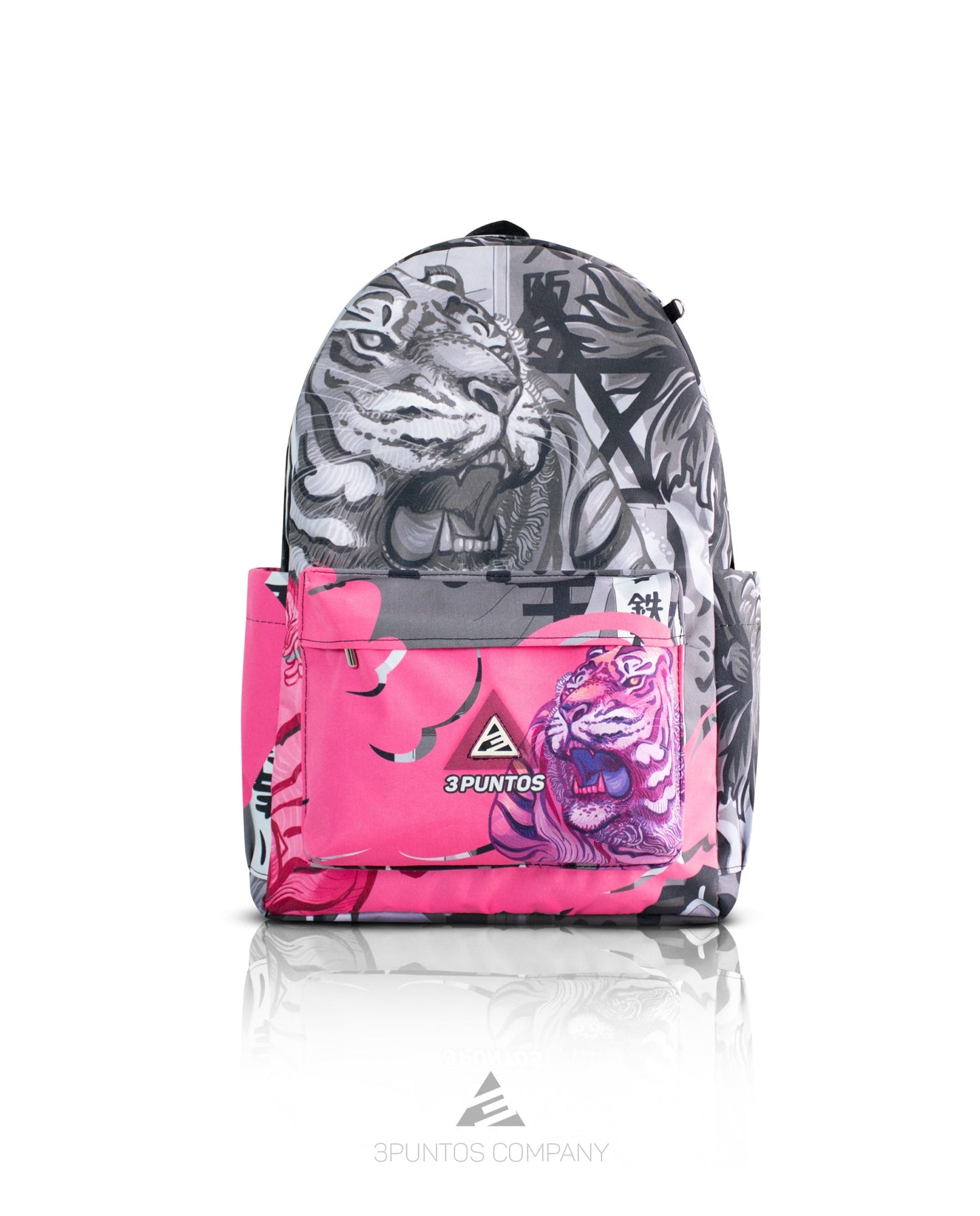 Morral Fusión Tigre Lila - Gris - 3PUNTOS
