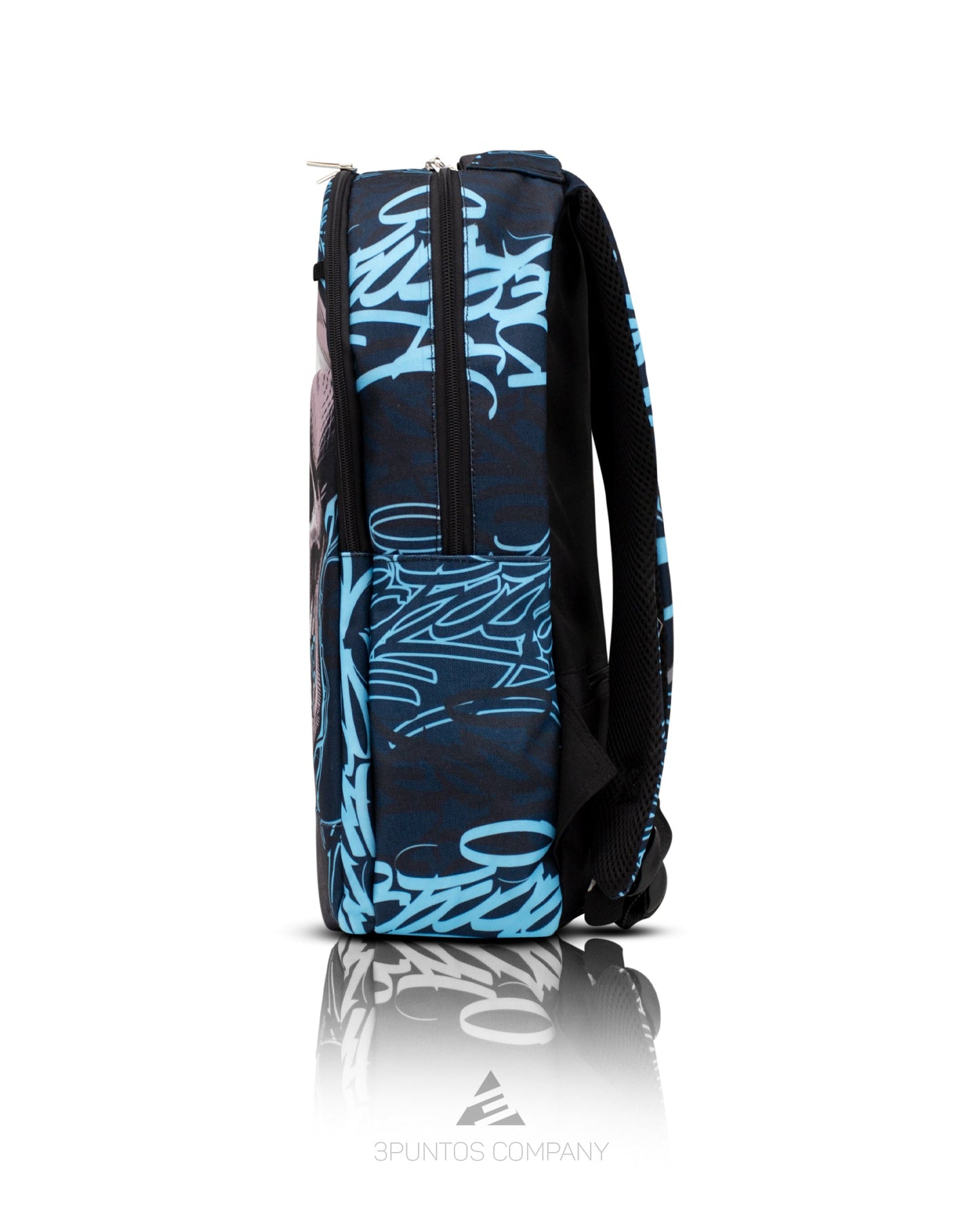 Morral New Style - Calavera Azul - 3PUNTOS