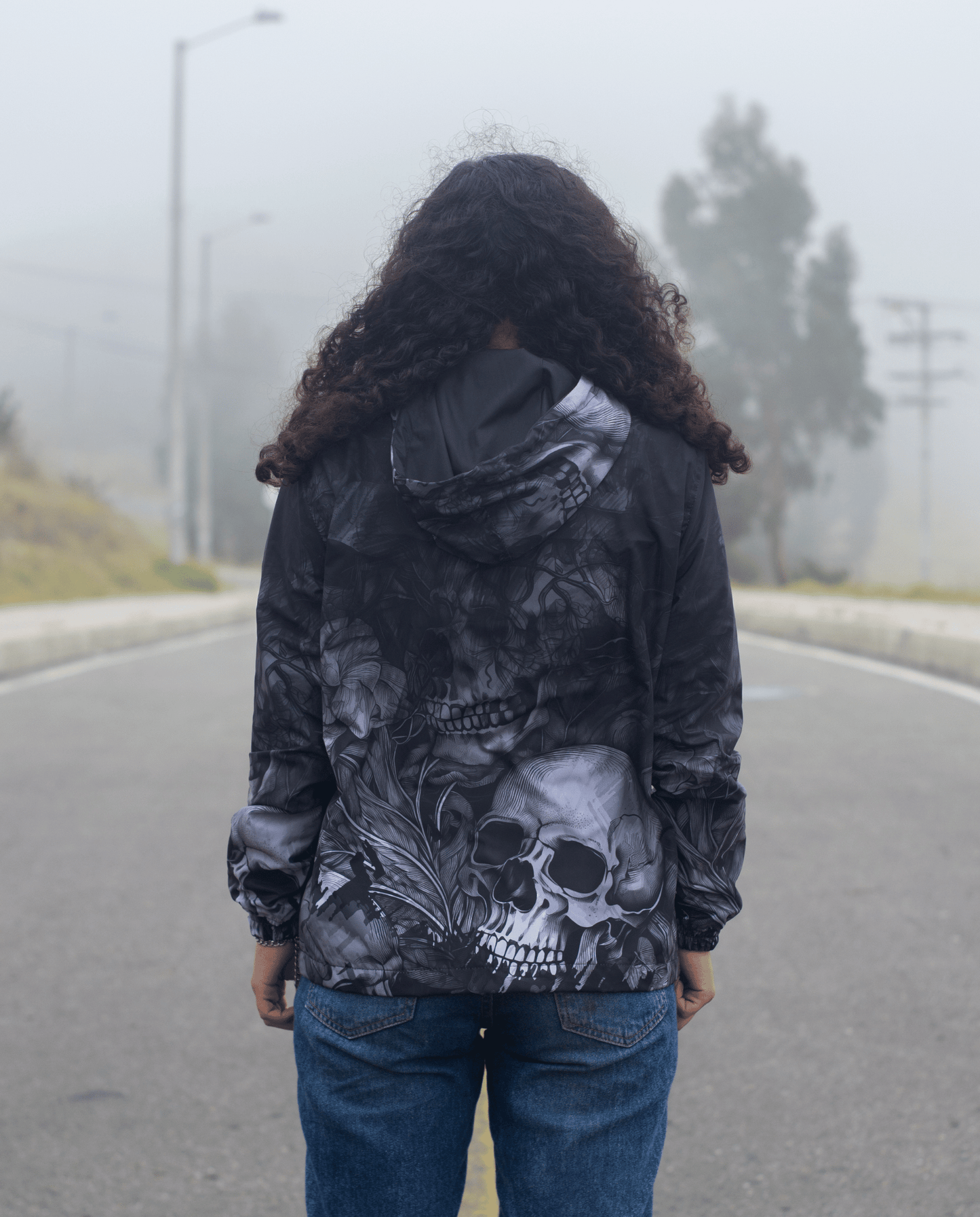 Rompe Vientos Calavera Humo - 3PUNTOS