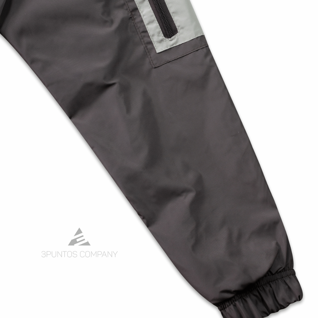 Rompe Vientos Canguro Combinada Beige - Café - 3PUNTOS