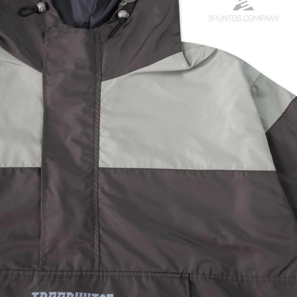 Rompe Vientos Canguro Combinada Beige - Café - 3PUNTOS