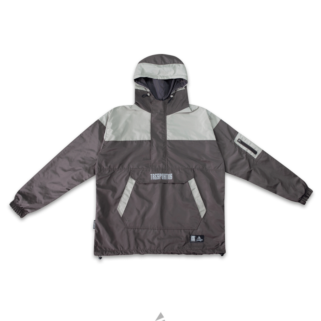 Rompe Vientos Canguro Combinada Beige - Café - 3PUNTOS
