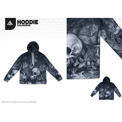 Hoodie Calaveras Humo