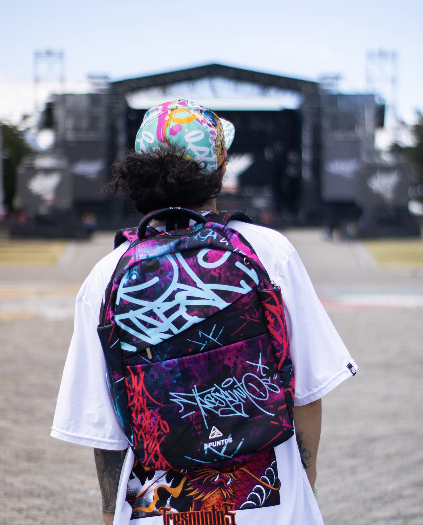 Morral Urbano Muro Graff