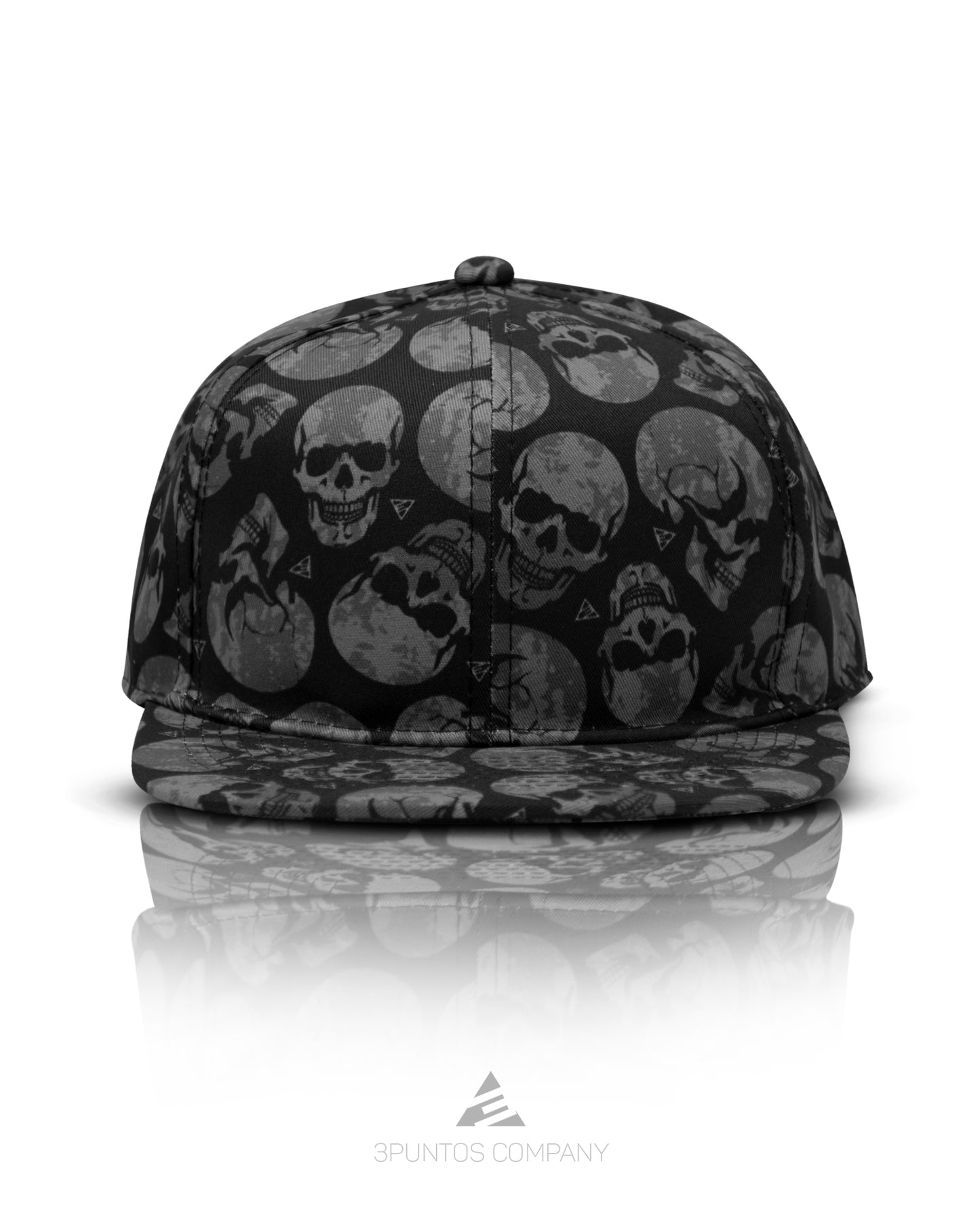 Gorra Plana Calaveras Clasicas
