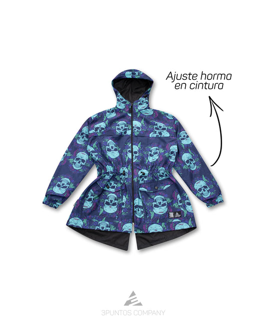 Parka Gaban Mujer Calaveras