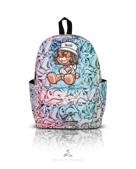 Morral Clásico Oso Graff Rosa