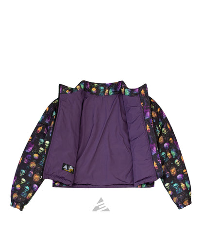 Chaqueta Mujer Doble Faz Acolchada -  Calaveras