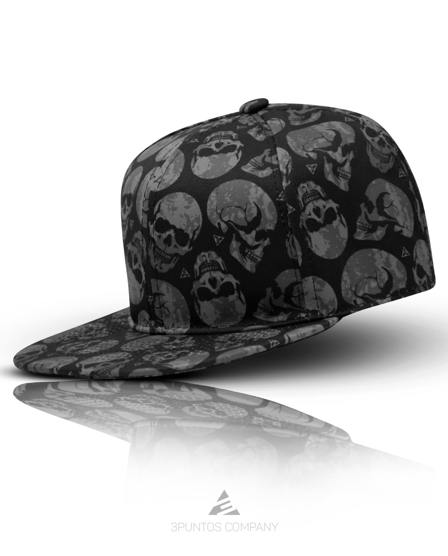 Gorra Plana Calaveras Clasicas