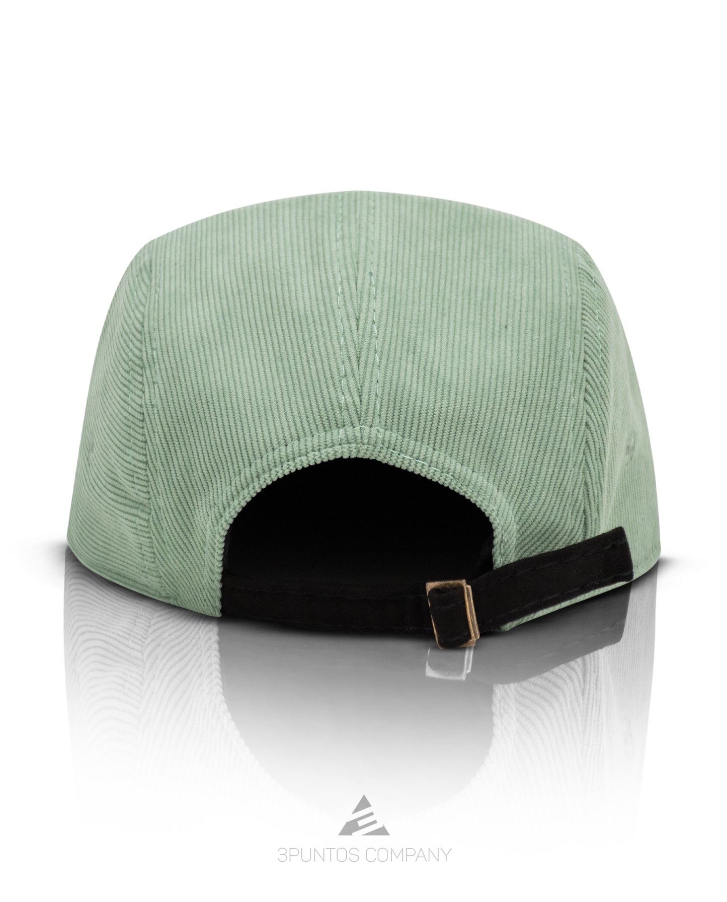 Gorra 5 Paneles Menta Pana