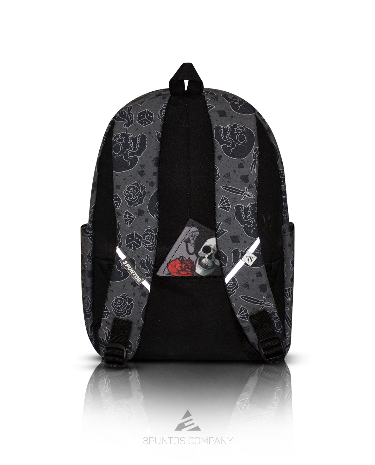 Morral Clásico Calaveras Rosaespada