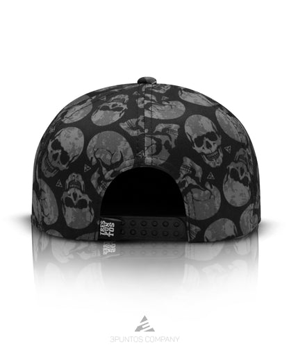 Gorra Plana Calaveras Clasicas