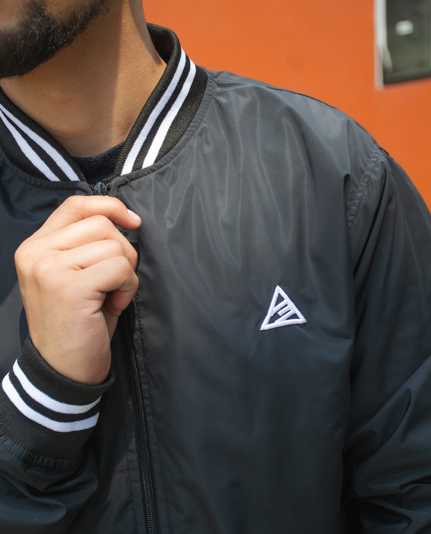 Chaqueta Rompe Vientos Beisbolera Bordada