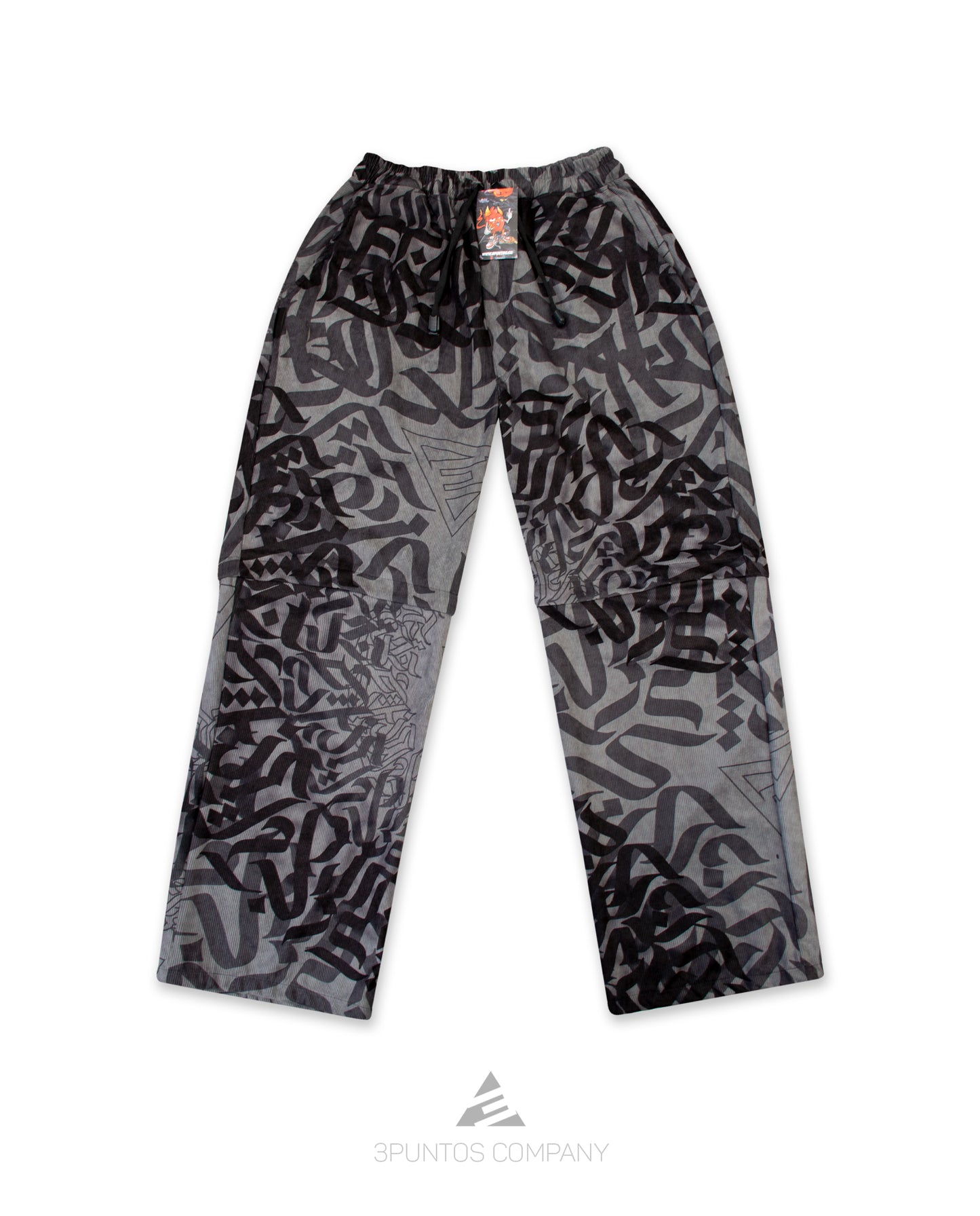 Pantalón Convertible Pana - Dark