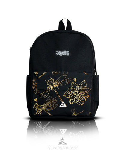 Morral Clásico Dark - Golden Wings