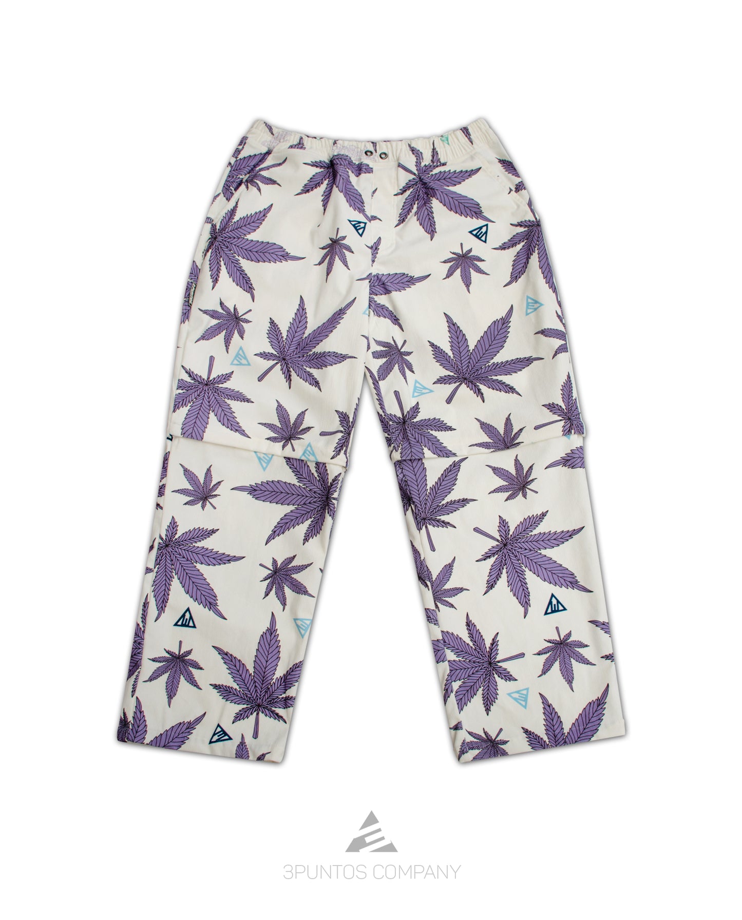 Pantalón Convertible Pana - Weed