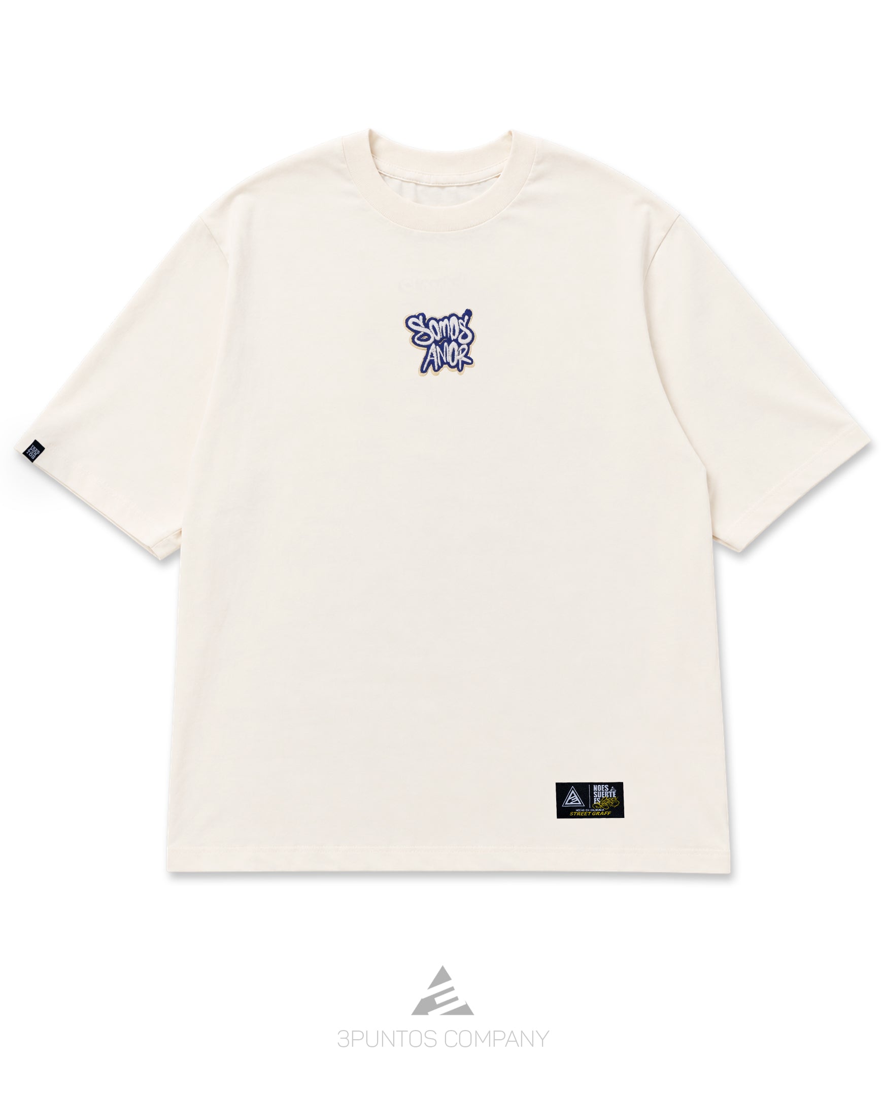 Camiseta Oversized - Somos Amor Bordada