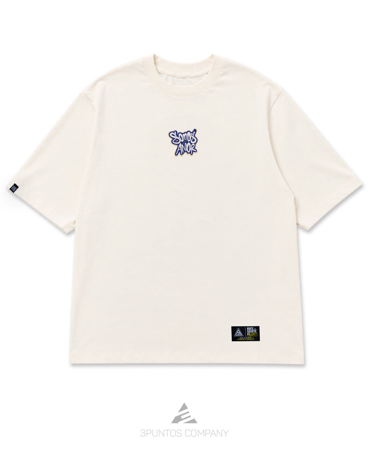 Camiseta Oversized - Somos Amor Bordada