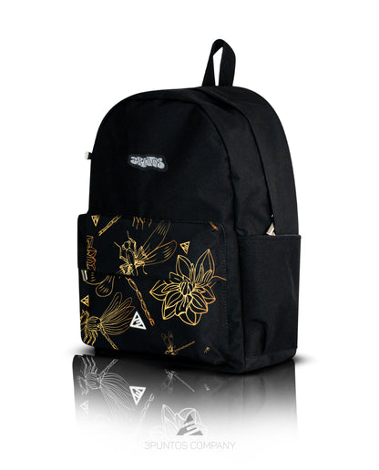 Morral Clásico Dark - Golden Wings