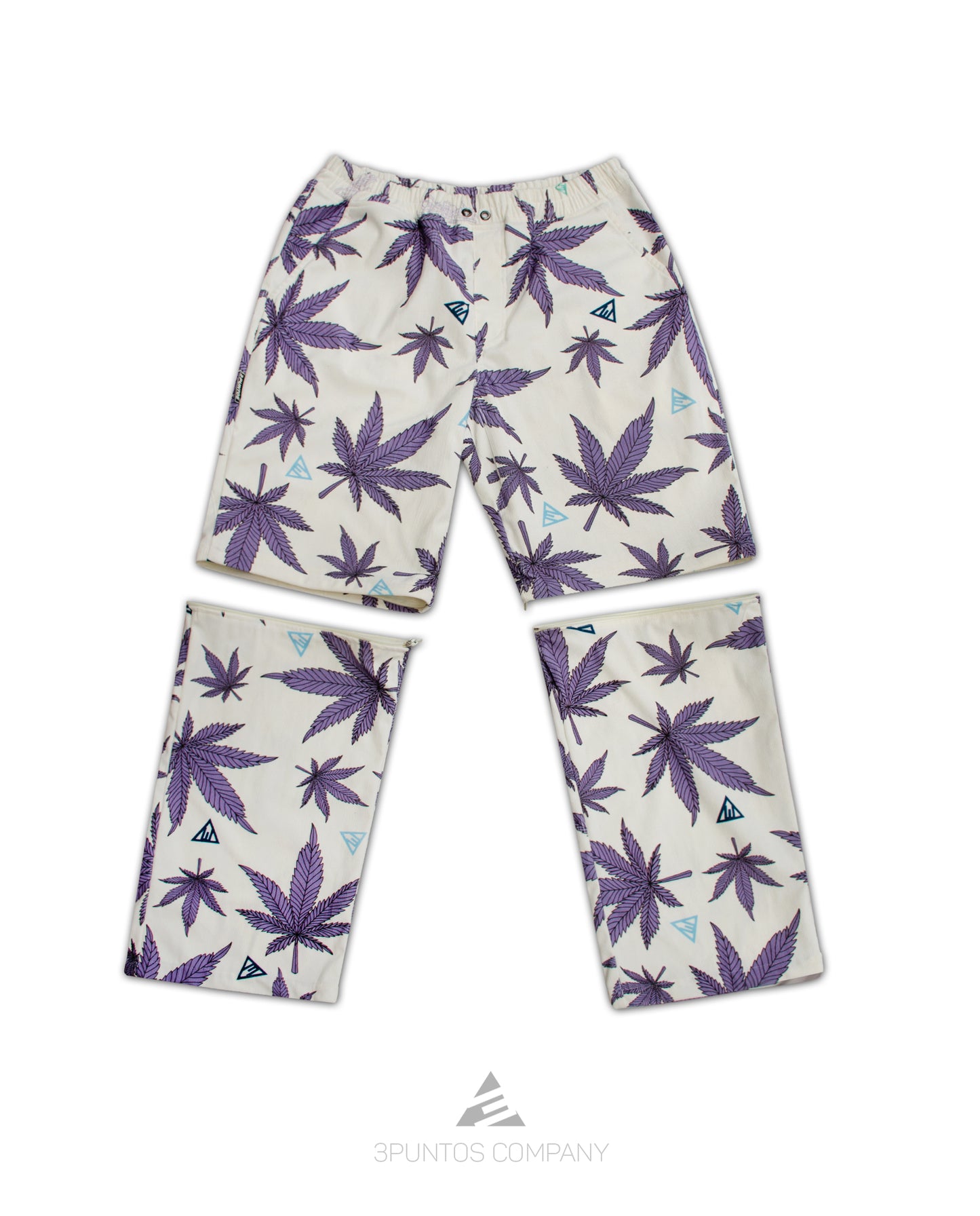 Pantalón Convertible Pana - Weed