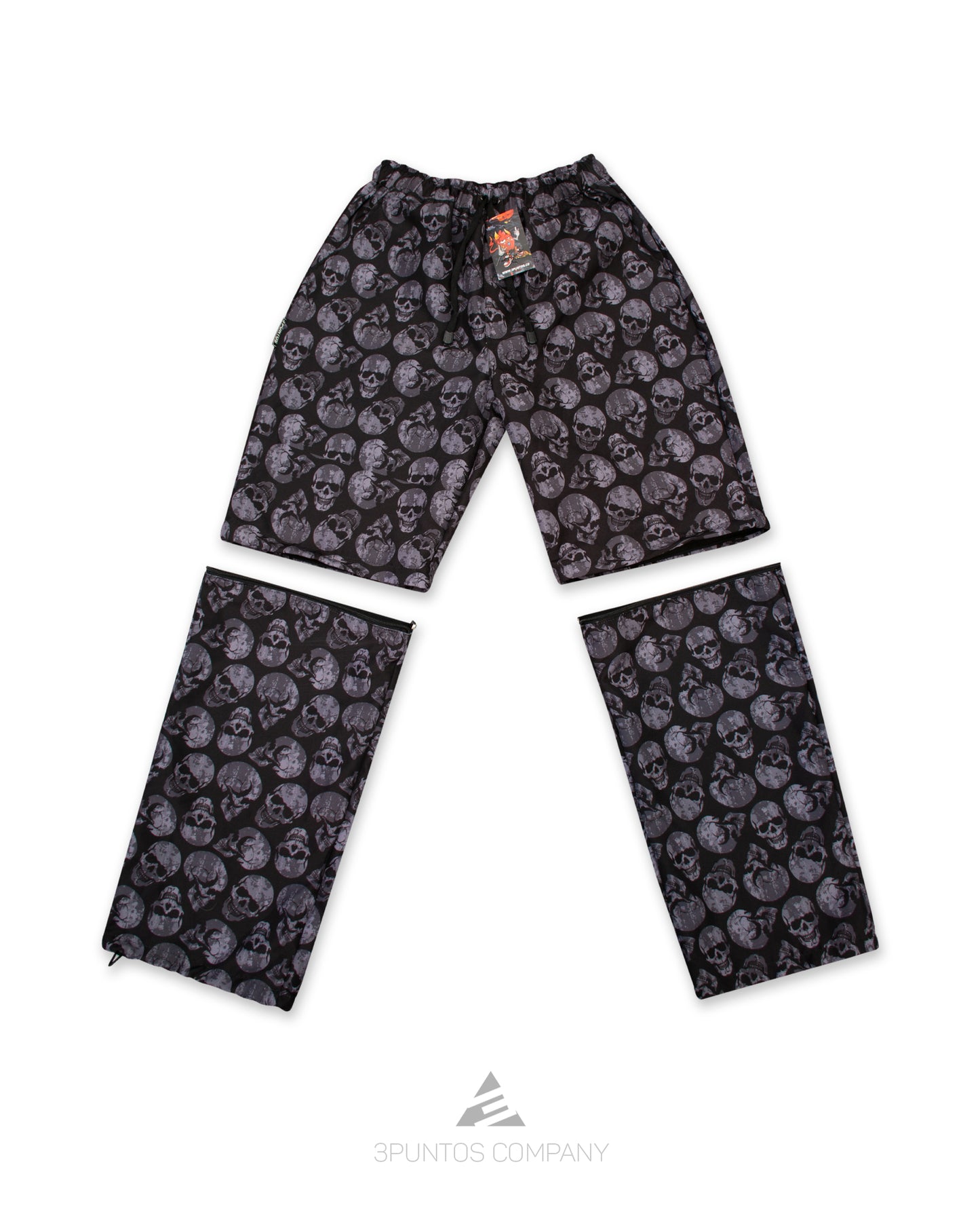 Pantalón Convertible Drill - Calaveras