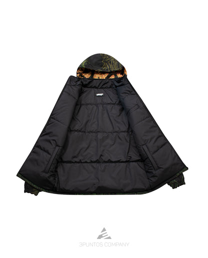 Chaqueta Doble Faz Puff - Tortugas ninja