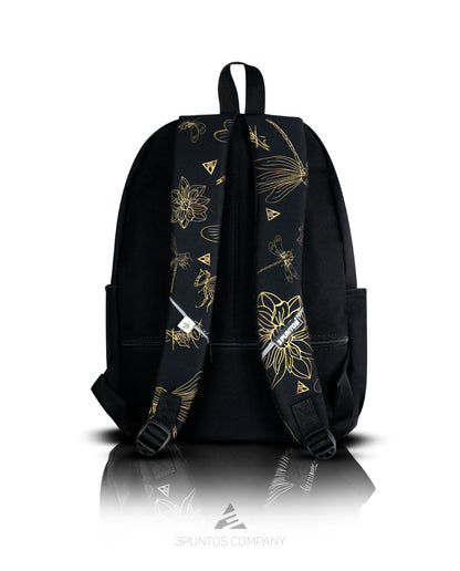 Morral Clásico Dark - Golden Wings