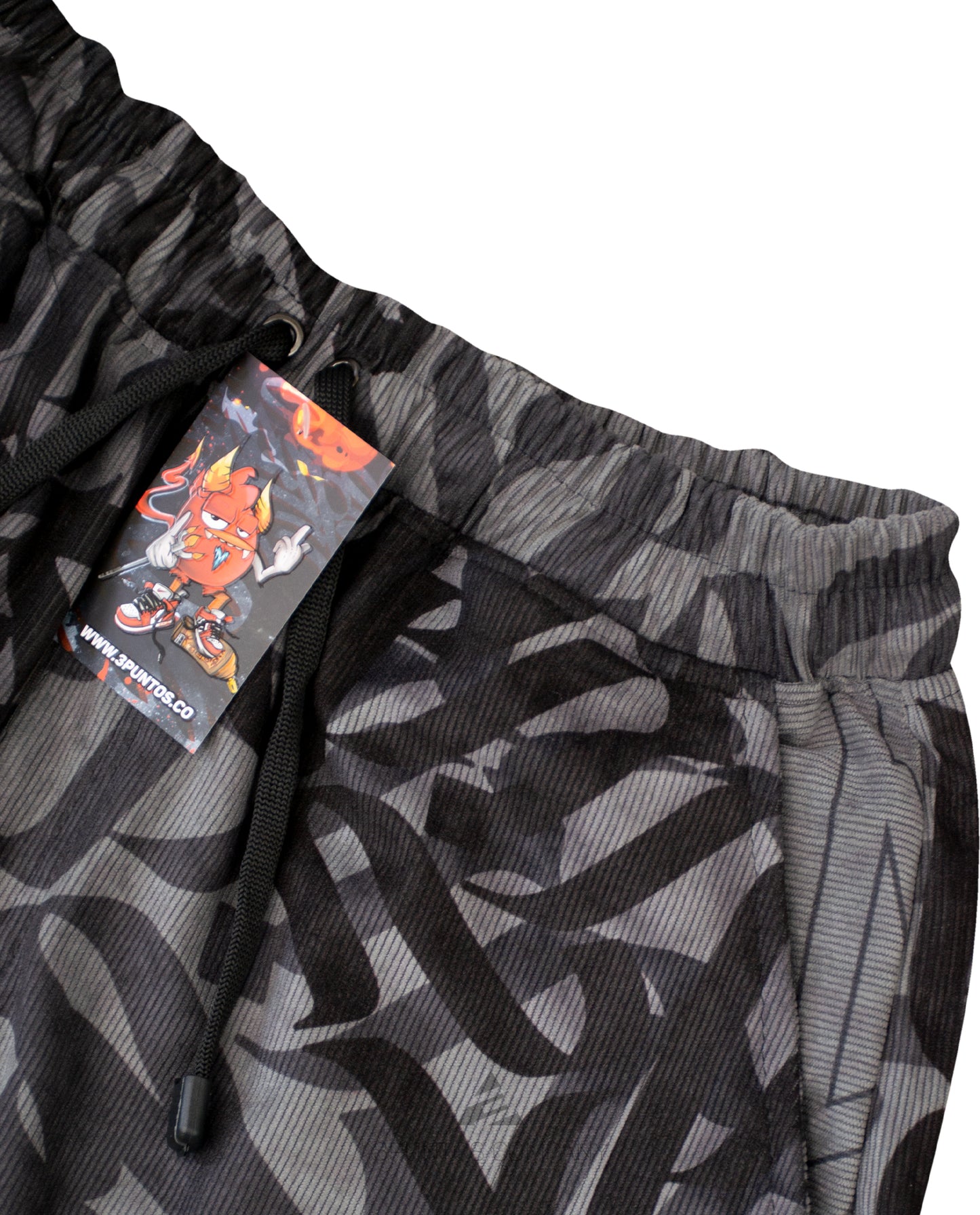 Pantalón Convertible Pana - Dark