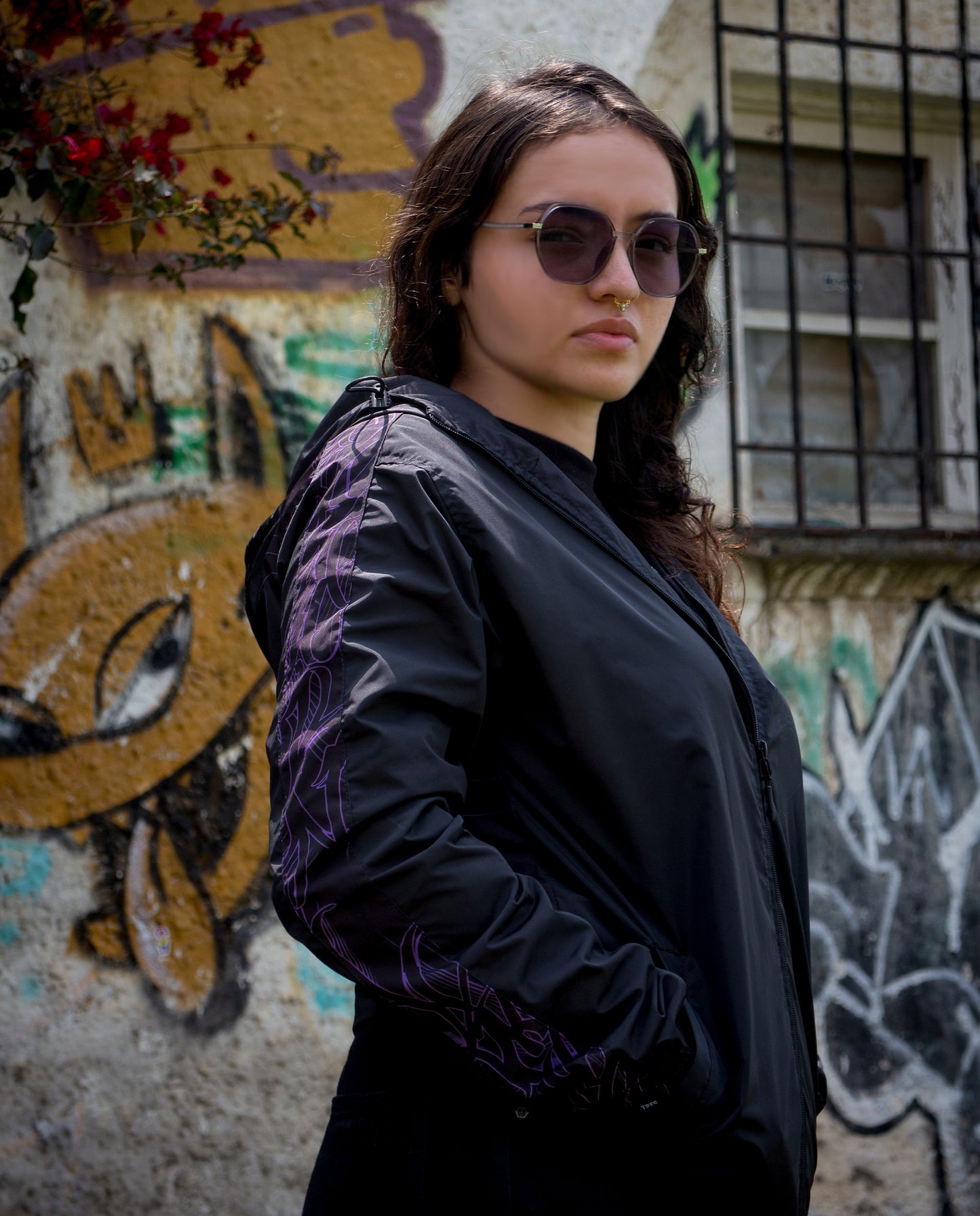Chaqueta Rompe Vientos - 33 🟣