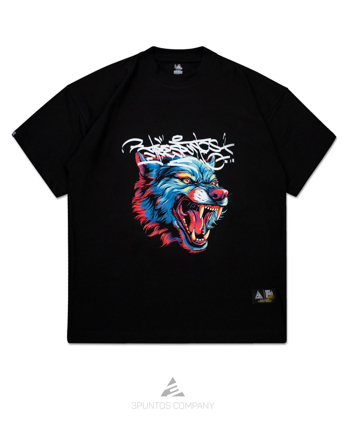 Camiseta Oversized - Lobo
