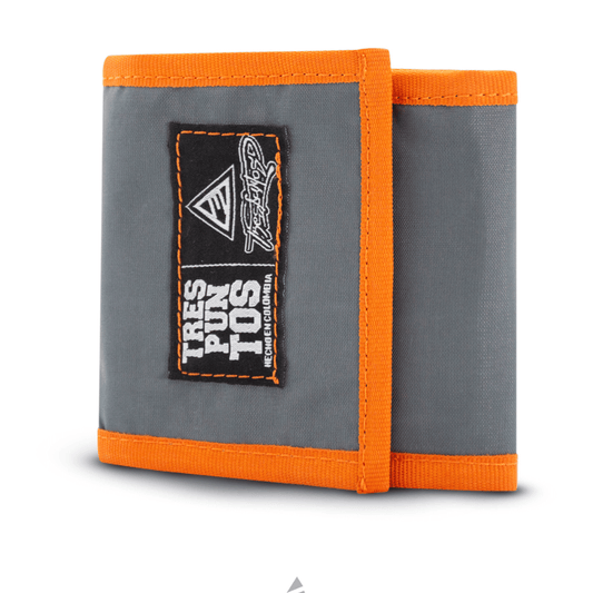 Billetera Inco Gris - Naranja - 3PUNTOS