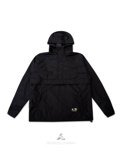 Chaqueta Canguro - Ripstop Negra - 3PUNTOS