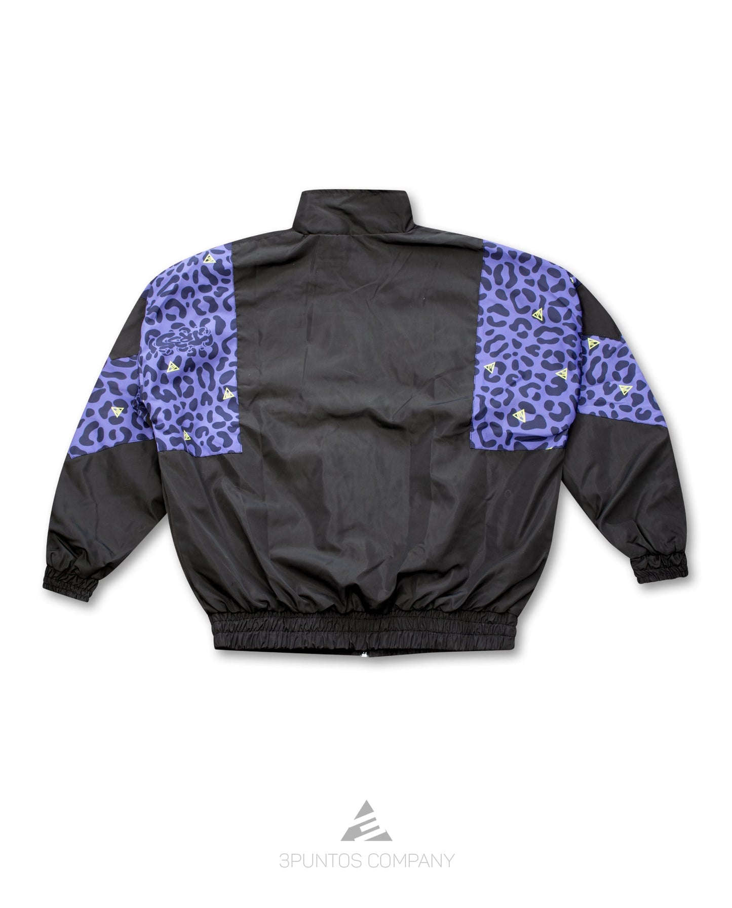 Chaqueta Crop Top Negro - Leopardo Mujer - 3PUNTOS
