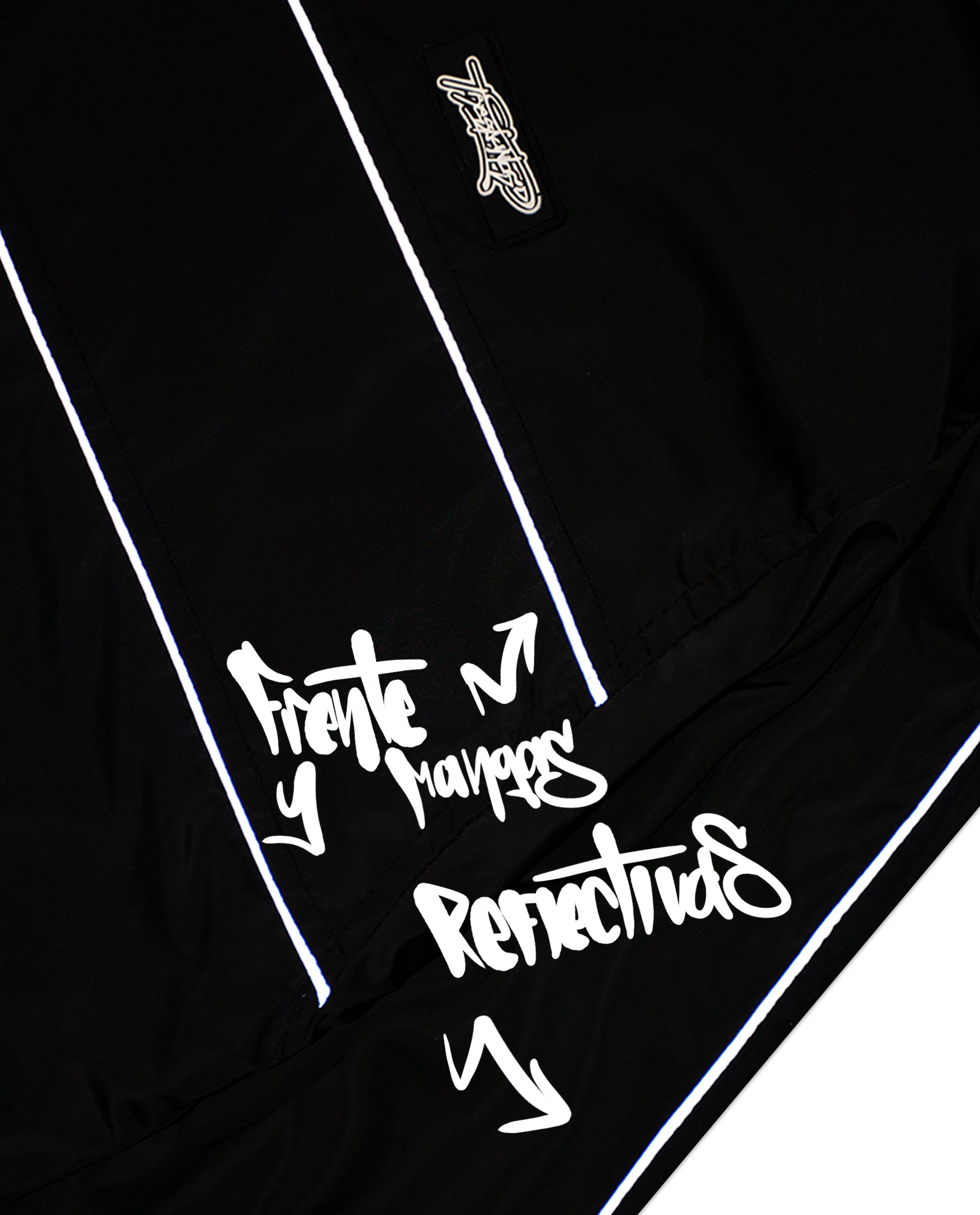 Chaqueta Reflectiva - Vivo Negra - 3PUNTOS