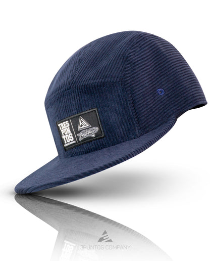 Gorra 5 Paneles Azul Pana - 3PUNTOS