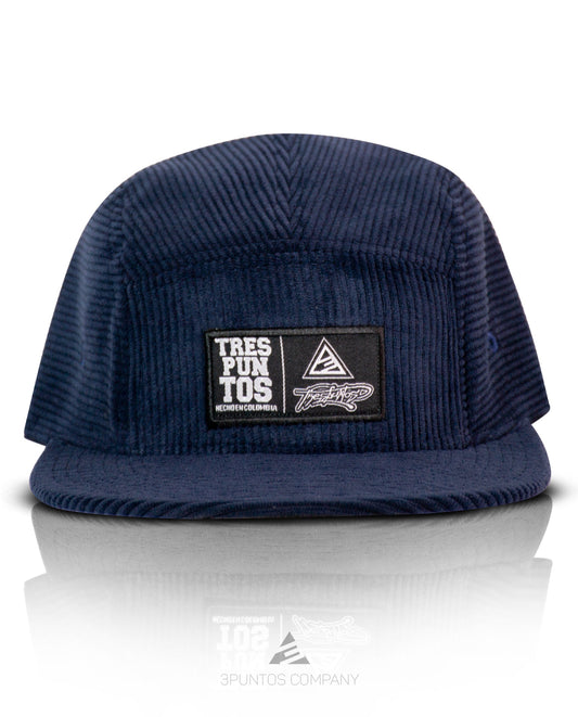 Gorra 5 Paneles Azul Pana - 3PUNTOS