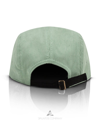 Gorra 5 Paneles Menta Pana - 3PUNTOS