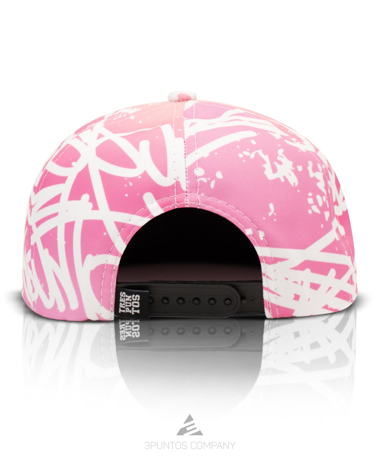 Gorra Plana - Graffiti Rosa - 3PUNTOS