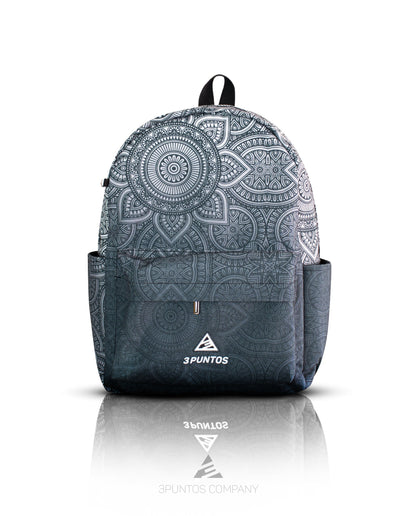 Morral Clásico 3Puntos Mándalas Blancas - 3PUNTOS